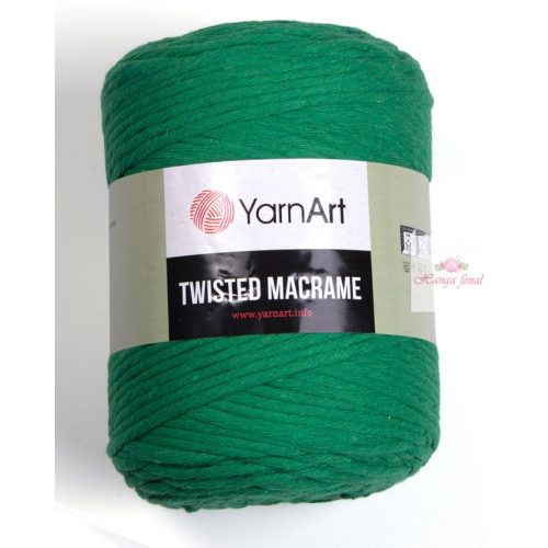 YarnArt Twisted Macrame 5 mm 759 - kifésülhető fonal - zöld