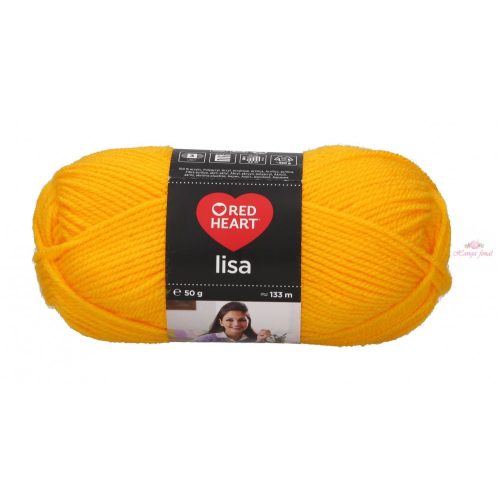 Red Heart Lisa - 00184 - sárga