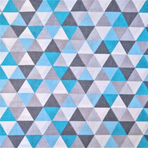 Kék, szürke és fehér háromszögek - 210604