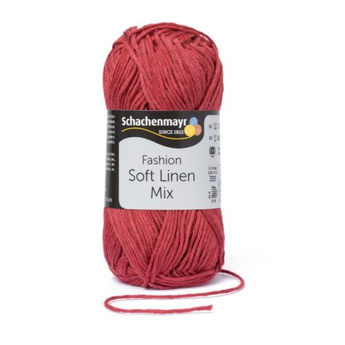  Soft Linen Mix 30 - rost vörös