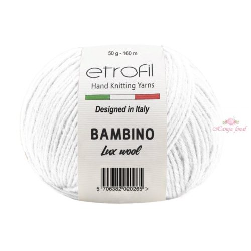 Bambino Lux Wool 70017 - fehér